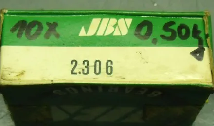 Jbs Nr. 2306 Pendelkugellager – RESALE