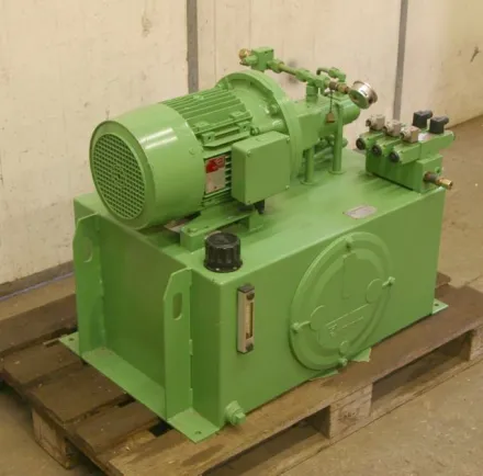 Hydrapower Typ 6/24l/60/200 bar Hydraulikaggregat – RESALE