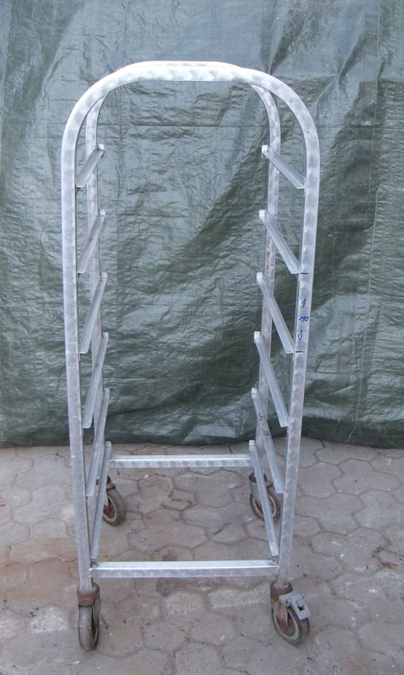 Edelstahl Typ 600/5500/1450 Lebensmittelregal