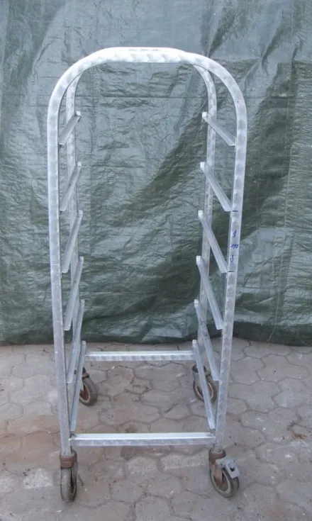 Edelstahl Typ 600/5500/1450 Lebensmittelregal – RESALE