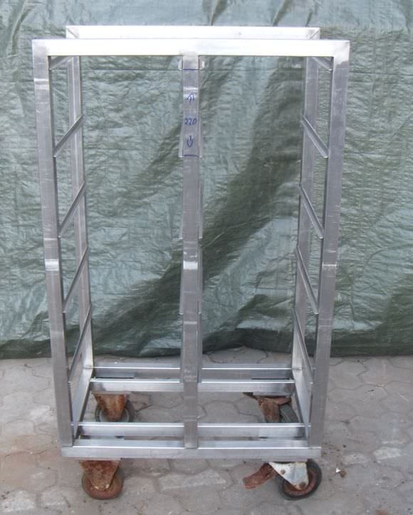 Edelstahl Typ 790/540/1430 Lebensmittelregal