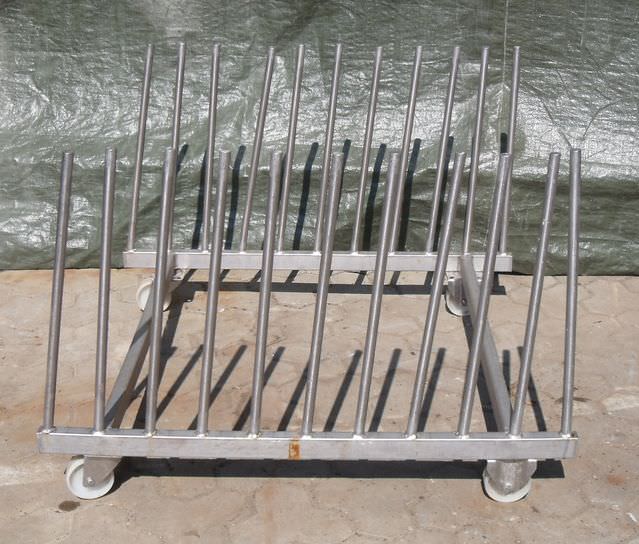 Edelstahl Typ 1100/1000/780 Hordenwagen