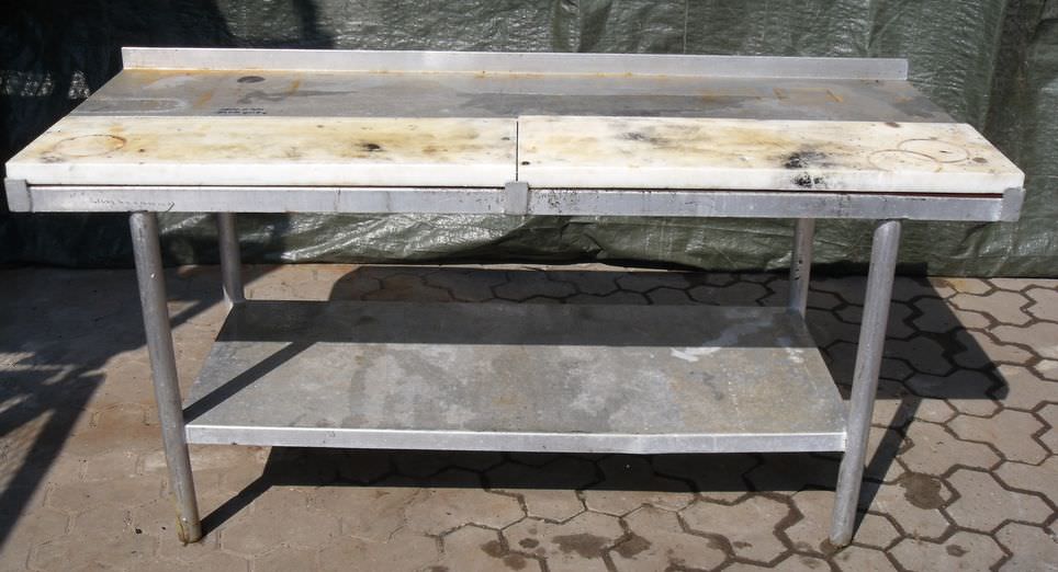 Aluminium Typ 1800/700 Aluminiumtisch