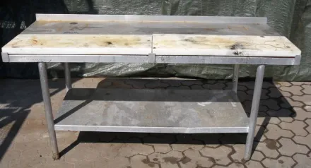 Aluminium Typ 1800/700 Aluminiumtisch – RESALE