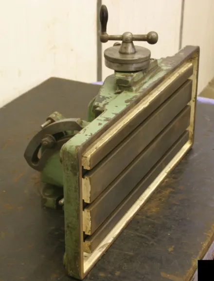 Deckel Wmw Typ 570/210 Aufspannwinkel schwenkbar, neigbar – RESALE