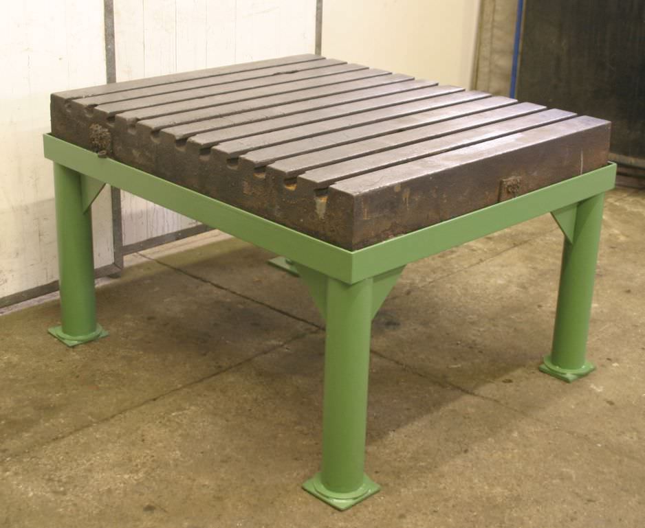 Stolle 1300/1100/H820 mm Aufspannplatte mit T Nut