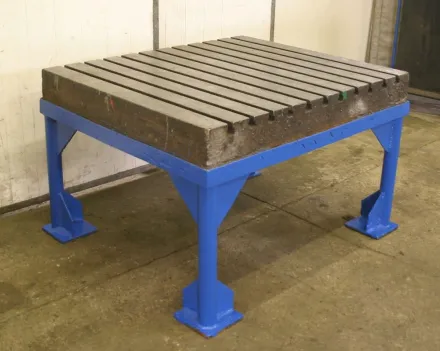 Stolle 1300/1100/H820 mm Aufspannplatte mit T Nut – RESALE