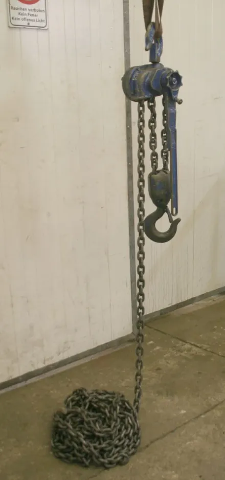 Yale Kettenlänge 16 m Hebel-Kettenzug 6 to – RESALE