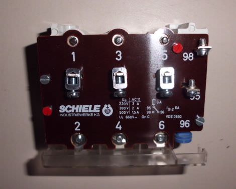 Schiele SRS 25 Motorschutzrelais
