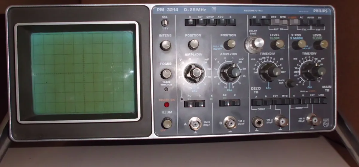 Philips PM 3214 Oszilloskop