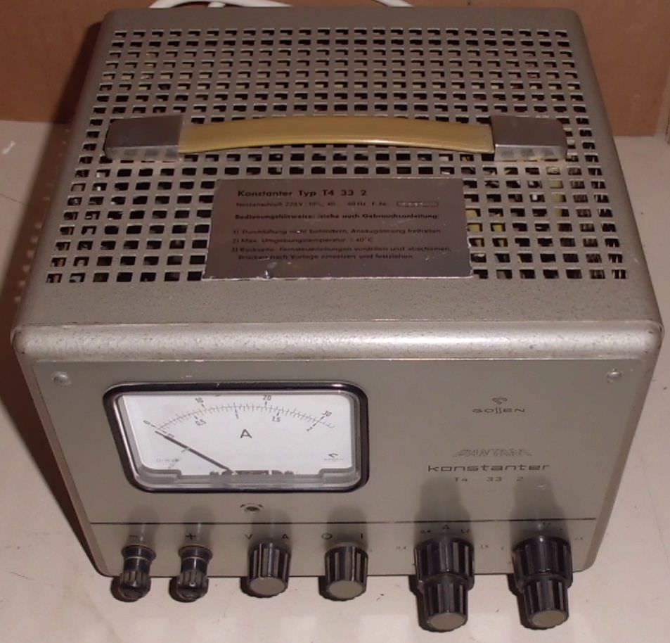 Gossen Pantam T4 33 2 Konstanter