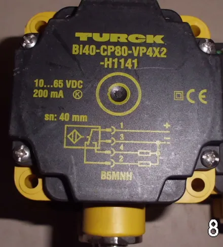 Turck Bi40-CP80-VP4X2-H1141 Induktiver Sensor – RESALE
