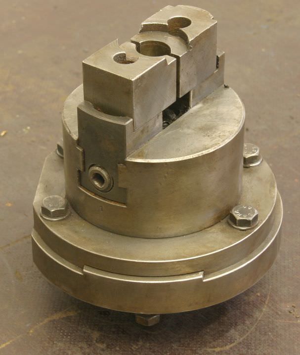 ROTO RECORD Durchmesser 125 mm Two-jaw chuck