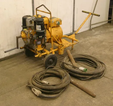 Wacker mit Dieselmotor Flaschenrüttler mit 2 Flaschen – RESALE