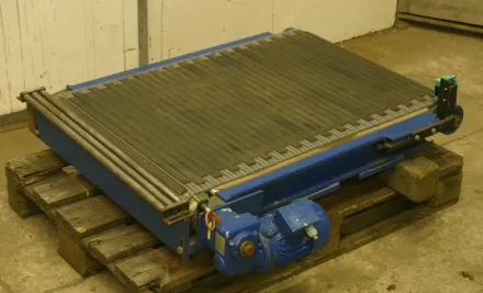 Stahl Typ 700 x 1000 mm Kunststoffkettenförderer – RESALE