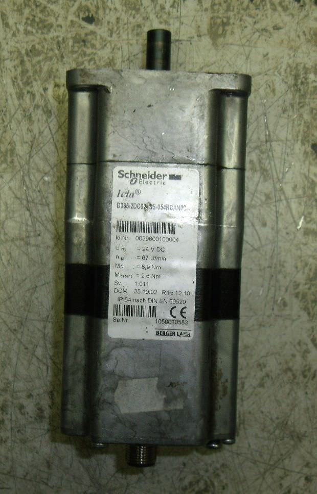 Schneider D065/2DC02/SS-054RCAN00 Servomotor