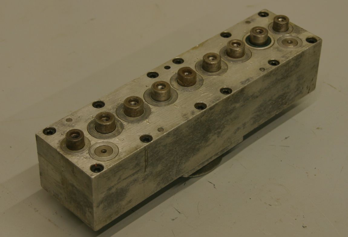 Nottmeyer 32 Lochabstand Mehrspindelkopf 9 Bohrer