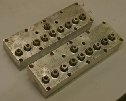 Nottmeyer 32 Lochabstand Mehrspindelkopf 10 Bohrer – RESALE