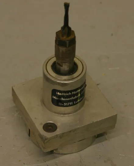 Nottmeyer Aufnahme M8 Mehrspindelkopf 1 Bohrer – RESALE