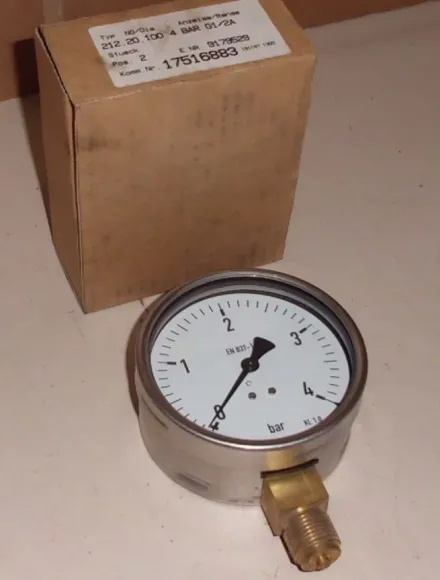 Wika 212.20.100 Manometer – RESALE