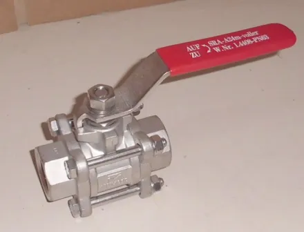 Edelstahl DN25 Kugelhahn Innengewinde – RESALE