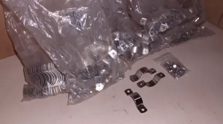 Edelstahl Ø 40 mm Schraubschellen 10 kg – RESALE