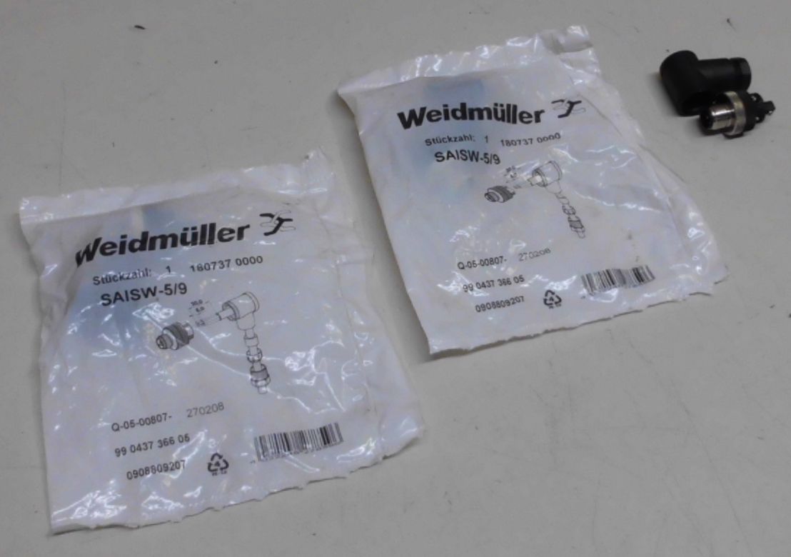 Weidmüller SAISW-5/9 Stecker 50 Stück