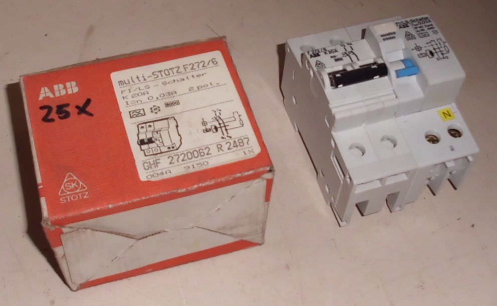 ABB multi-STOTZ F272/6 FI/LS-Schalter