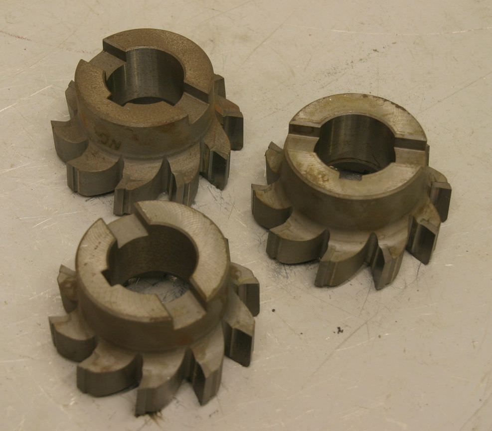 MCM 6556708 Walzenstirnfräser 3 Stück