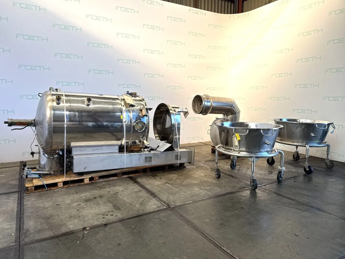 Aeromatic T6 - Fluid bed dryer batch Lebensmittelzusätze