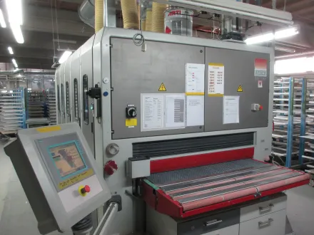 Weber Schleifautomat KSV 4 1350 Breitbandschleifmaschine – RESALE