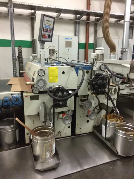 Bürkle SALR Spachtelmaschine 1300 mm Lackwalze – RESALE