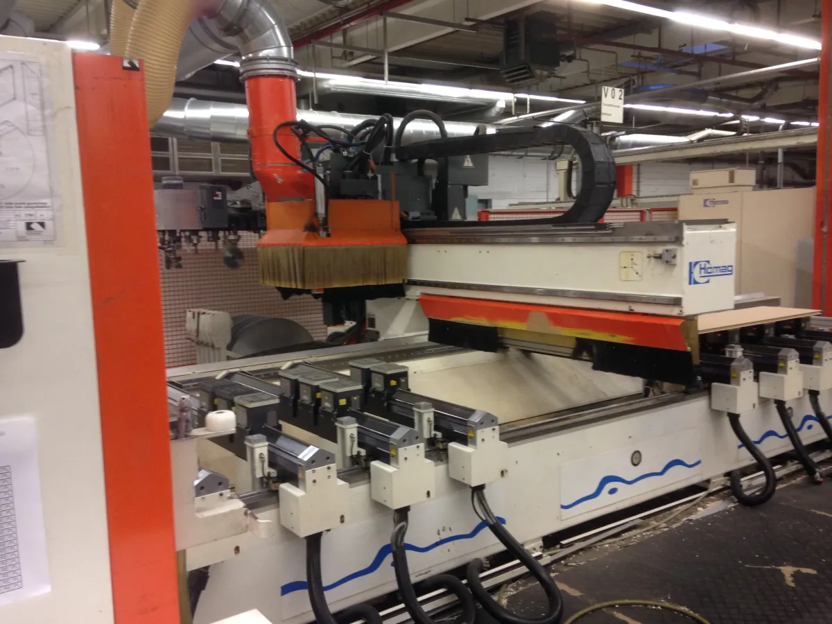 Homag BAZ 20/50/16/V/KA CNC-Bearbeitungszentrum mit Verleimteil