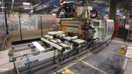 Biesse Rover CNC BAZ C 6.50 Edge CNC-Bearbeitungszentrum mit Verleimteil – RESALE