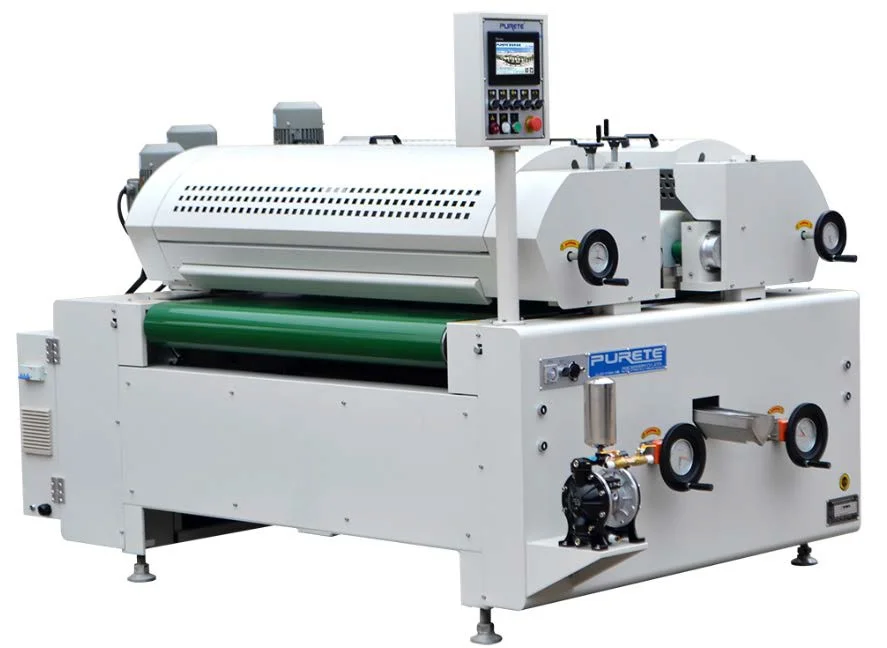 Purete 2 Walzen Lackauftragsmaschine revers PRT-R2213 Lackwalze