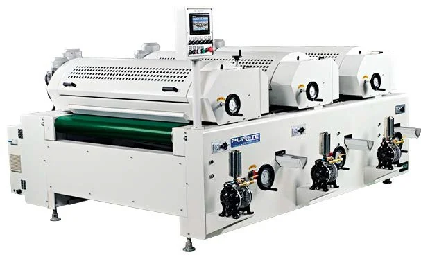 Purete 3 Walzen Lackauftragsmaschine PRT-R3106 620 mm Lackwalze