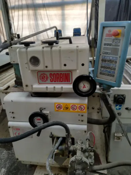 Sorbini roller coater T/20-MF Lackwalze – RESALE