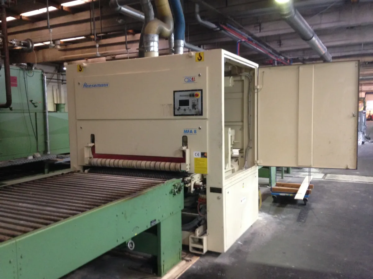 Heesemann Schleifmaschine Breitbandschleifmaschine