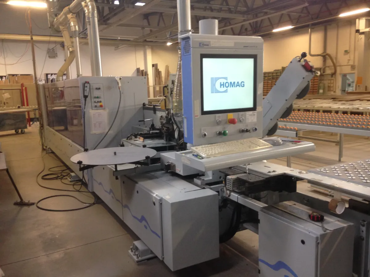 Homag Kantenanleimmaschine KAL 310/7/A20/S3 Kantenanleimmaschine einseitig