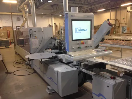 Homag Kantenanleimmaschine KAL 310/7/A20/S3 Kantenanleimmaschine einseitig – RESALE