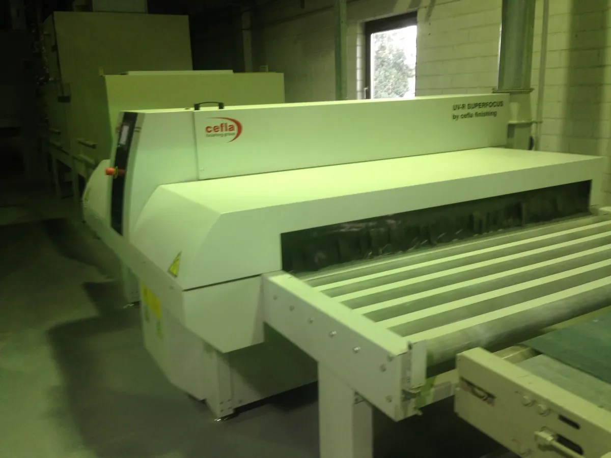 Cefla UV Trockner UV-Trocknung