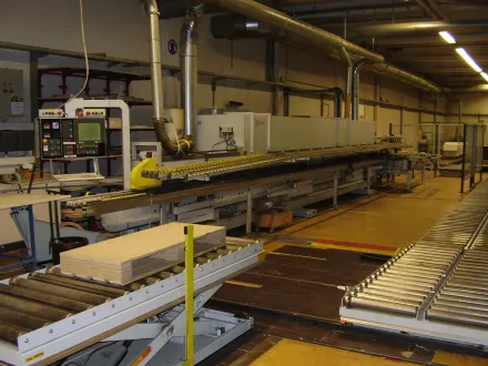 Homag Kantenanleimmaschine einseitig KL 10/18/QA Kantenanleimmaschine einseitig – RESALE