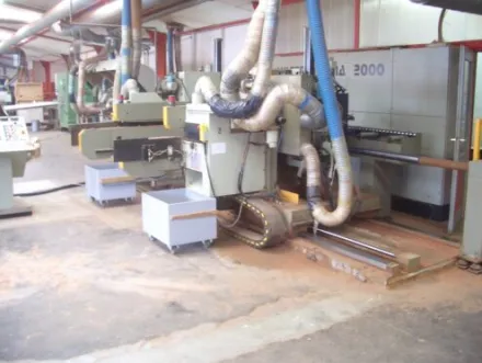 Costa Optima 2000 CNC Doppelendprofiler mit Längsprofiliermaschine – RESALE