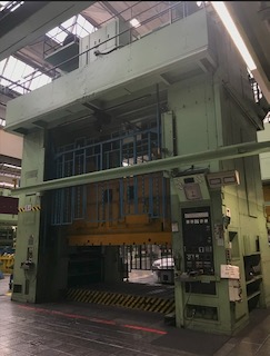 Schuler EB4-800-3,50-700 Doppelständerpresse – RESALE
