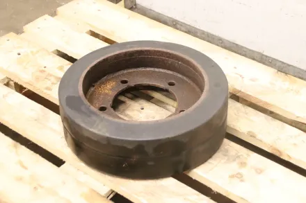 Ø 420 x 95 mm Vollgummi Reifen mit Felge 2 Stück – RESALE