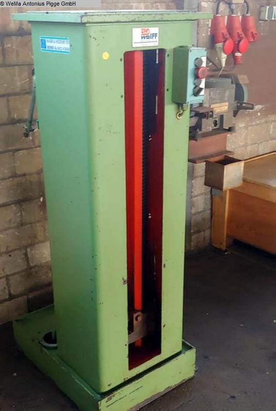 WOLFF LW Nutenziehmaschine