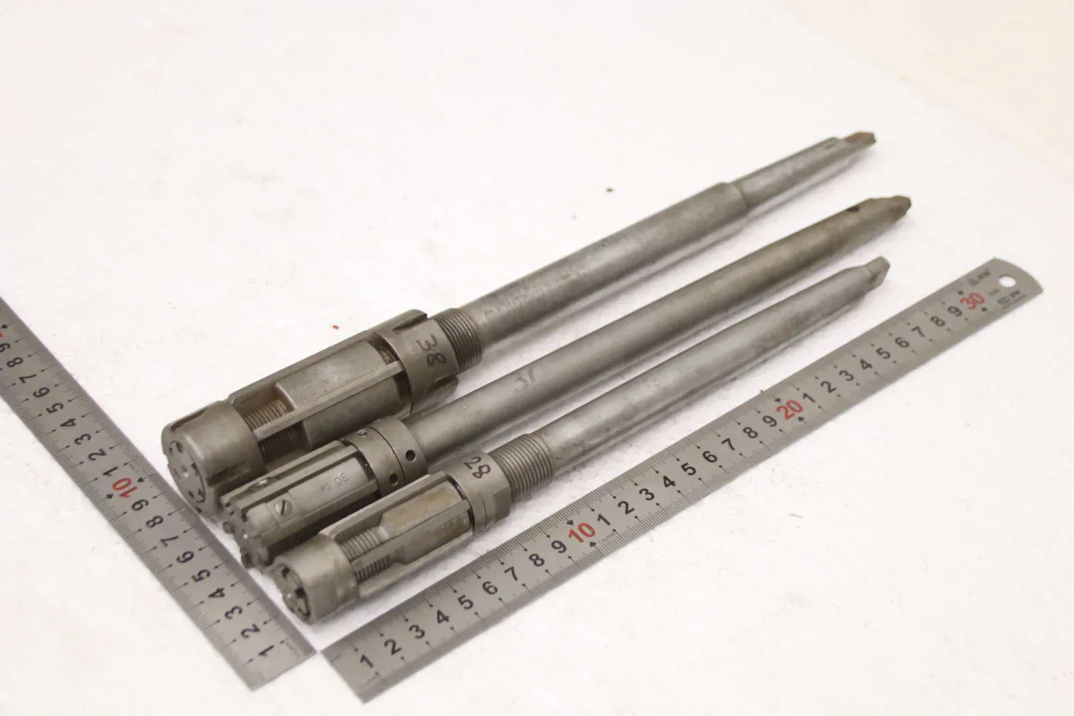 Kahaco Ø 28/30/38 mm einstellbar Maschinenreibahlen MK2 3 Stück