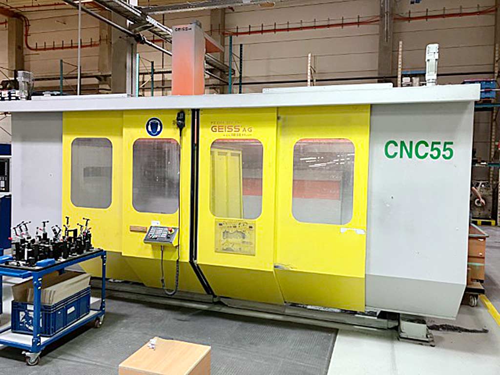 Geiss FZ 2800x1000/FZ 2000x1000 CNC Bearbeitungszentrum