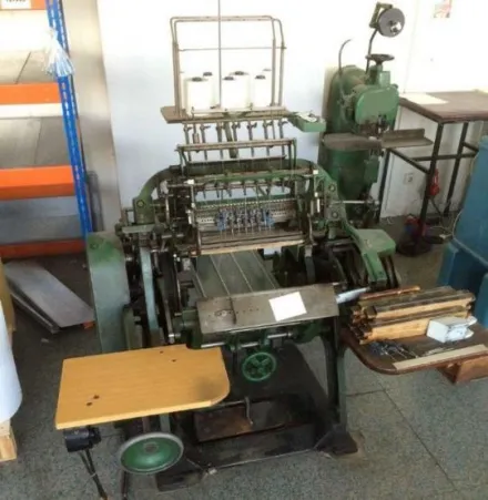 Brehmer Buchbindereimaschinen 39 3/4-2 Fadenheftmaschinen – RESALE