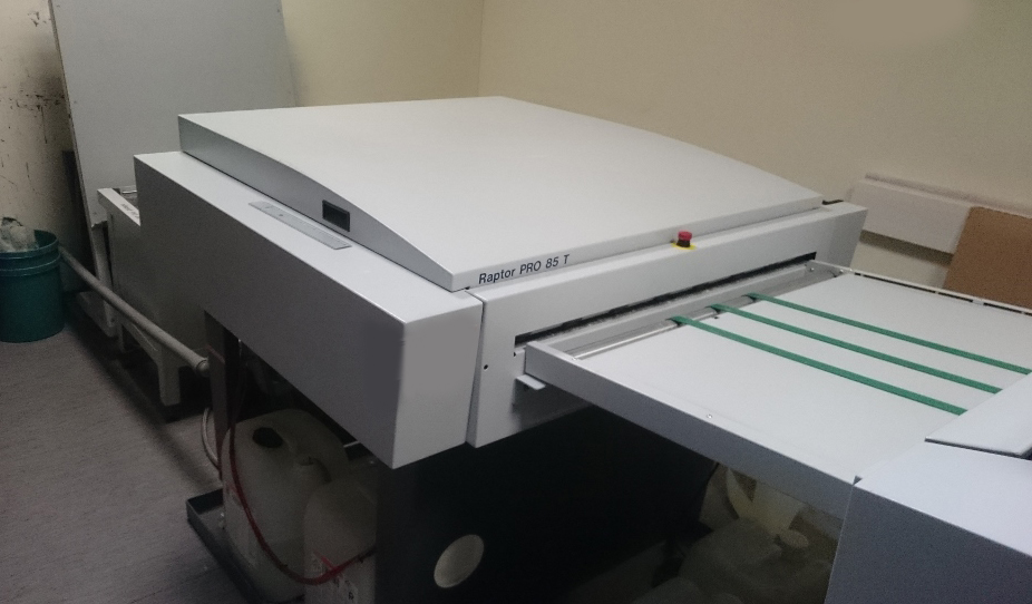 Glunz & Jensen Raptor Pro 85 T Druckplattenverarbeitung